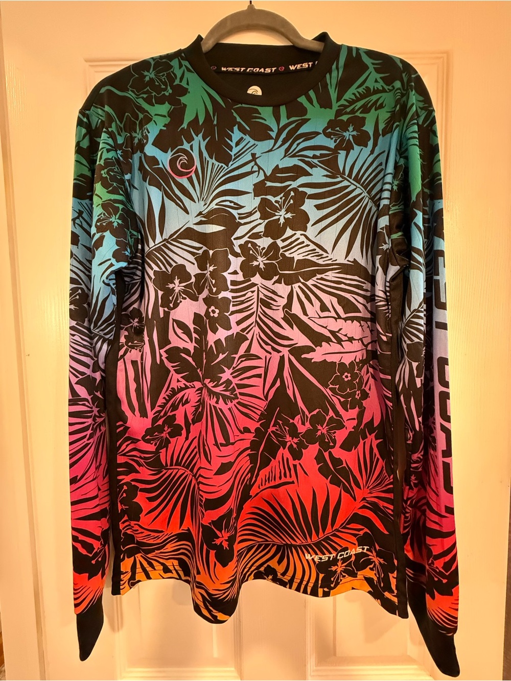 West Coast Men’s Tropical Ombre Soccer Goalkeeper Shirt - Multicolor